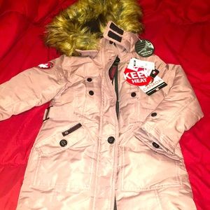 Canada weather gear little girl coat